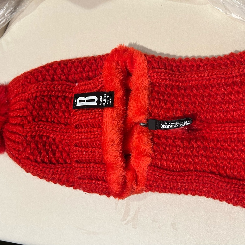 Classic Vibrant Red Women's Sweater